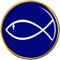 Jesus Fisch Ichthys Anstecker