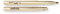 Andreia Professional Gold Nail Brush - Angular Head, Plastic Handle - Ideal for Gel Polish & DIY Nail Art - Complete Your Manicure Set