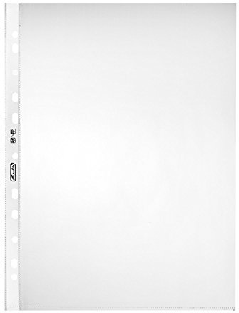 Herlitz 5824008 Prospekthülle,A4, glasklar, Stärke: 0,06 mm, 1 Karton mit 1.000 Hüllen