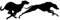 SUIFENG Autoaufkleber 16.5Cmx5Cm Fashion Racing Windhunde Vinyl Auto Fenster Aufkleber Aufkleber Tier Motorrad