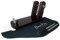 BRICOMIRAS - Jamonero Modelo Rioja Profesional | Incluye Cuchillo y Chaira | Madera Pino Chileno de Calidad | Fabricado en España | Ideal para Cortadores de Jamón, Tabaco, Cubrejamón Verde