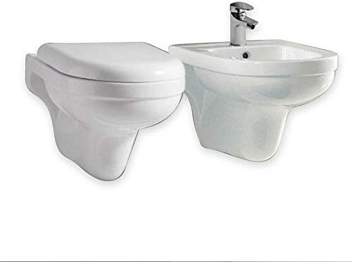 Ensemble bidet et WC Ring Collection Italie