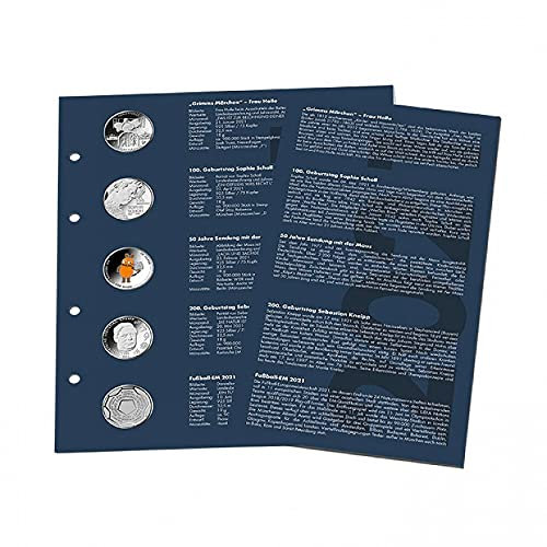 Leuchtturm Nachtrag 2021 für Vordruckalbum Dt. 20-€URO-Gedenkmünzen