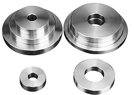 Stainless Steel Weight Plates,Inner Hole 1 Inch Barbell Plate,for Barbell Grip Plate,for Home Gym Strength Training (Size : 0.5kg Hole 25mm)