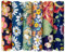 UOOOM 6 Stueck 50 x 50cm Stoffpakete Patchwork Stoffe Baumwolle tuch DIY Handgefertigte Nähen Quilten Stoff Baumwollgewebe Verschiedene Designs (Farbe 9013#)