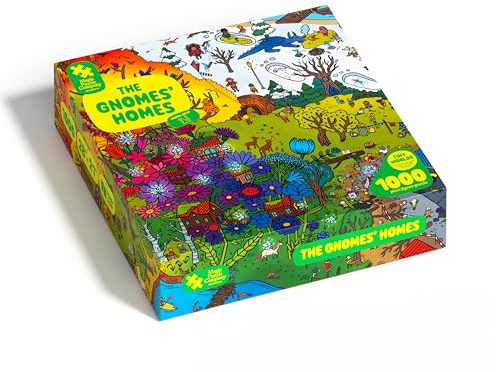 The Gnomes' Homes • 1000-teiliges Puzzle aus der Magic Puzzle Company • Serie 3