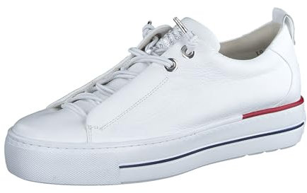 Paul Green Damen, Frauen Low-Top Sneaker,Freizeitschuhe,Turnschuhe,Laufschuhe,schnürschuhe,schnürer,Plateausohle,Weiß (JA),38 EU / 5 UK
