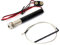 Endpin Jack Préampli Pickup + Micro Piezo + Sac de Batterie Préampli Piezo Kit Micro Actif pour Guitare Acoustique