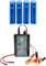 ZKTOOL Einspritzdüsen-Tester für Kraftfahrzeuge, 12V-Einspritzdüsen-Tester, Reinigungswerkzeug für Kraftstoffeinspritzdüsen, 8 Pulsmodi, Wird mit 4 Injektor-Adapterwerkzeugen Geliefert
