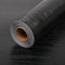 LOVADA Peel and Stick Wallpaper Black Wood Wall Paper - 17.5 x 500 Inch Self Adhesive Wallpaper Peel and Stick, Easy to Paste Wall Contact Paper for Stand Liner, Table and Door Makeover Decor
