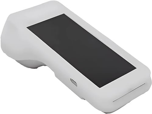 Ventalia Funda silicona blanca PAX A920 Pro TPV (NO compatible con A920 estándar) – Carcasa anticaídas antideslizante para datáfono – Protector resistente