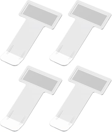 Mellbree 4 Stück windschutzscheibe kartenhalter,Transparente Ticket Halterung Auto, parkscheinhalter windschutzscheibe,parkscheinhalter Clip,parkschein Halterung Auto,parktickethalter