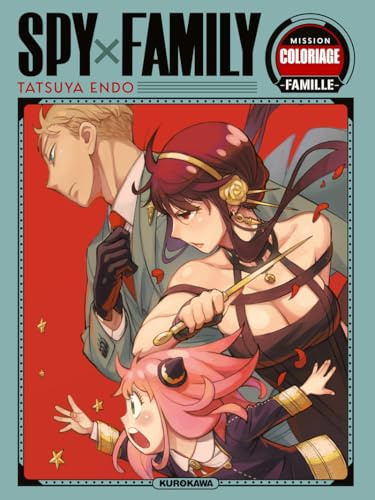 Cahier de coloriage Spy x Family: Mission coloriage Famille