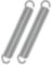 Coppia di molle per porta del garage (2 pezzi) universali, disponibili in 9 diverse misure, molle zincate in acciaio al manganese (435 x 63 x 8 mm)