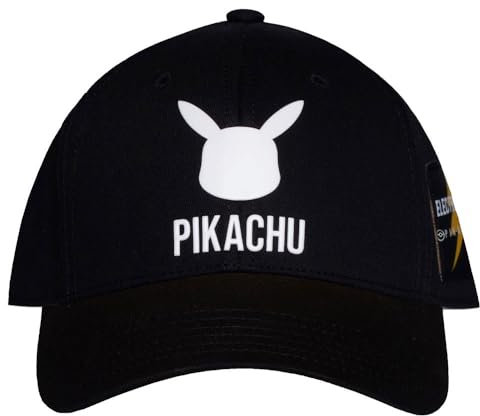 Difuzed Pokemon Pikachu Silhouette Casquette de Baseball Taille One Size