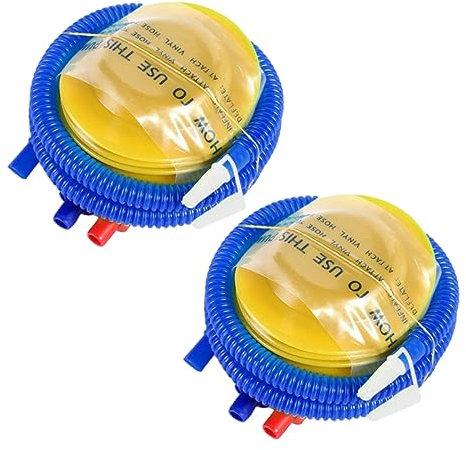 Sosoport 1set Air Inflator Pump Foot Operated Bellows for Balloons Inflatables Yoga Ball