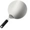 Pelle à pizza ergonomique en acier inoxydable pour transporter des pizzas et des gâteaux, outil de cuisine facile à utiliser (30 cm)
