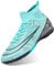DimaiGlobal Football Boots Men's High-Top Indoor Football Shoes Astro Turf Trainers Boys Futsal Shoes Competition Athletics Sneakers Teenager Breathable Soccer Shoes Unisex 9.5UK TurquoiseTF