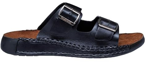 Tredd Well Mens Wide Fit Miami Leather Walking Hiking Beach Sandals