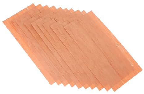FOYTOKI 10Stücke Zedernholzspäne für Zigarrenschachtel Feuchtigkeitsregulierende Holzblätter für Humidor Duftende Zedernchips zur Aromaverstärkung und Pflege