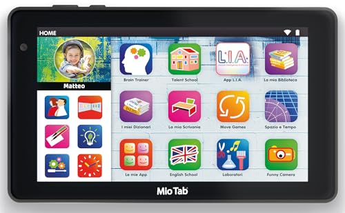 Liscianigiochi – Hi Tech Lernspiel L.I.A. Mio Tab 7 Zoll, 114214