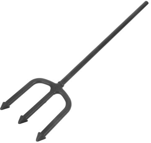 TOYANDONA Devil Fork Cosplay Prop Lightweight Halloween Pitch Fork Accessory for Costume Parties Witch Theme Events and Stage Performances for Sharing Halloween Joy