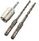 High Performance Electric Hammer Adapter for Drills Quick Installation and Multiple Use Scenarios with 10mm Hole (A)