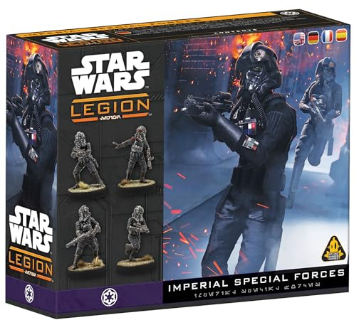 Asmodee, Star Wars: Legion – Imperial Special Forces, Tabletop-Erweiterung | Taktisches Miniaturspiel im Star Wars‑Universum für 2 Spieler, 120-180 Minuten, Strategiespiel ab 14 Jahren, Mehrsprachig