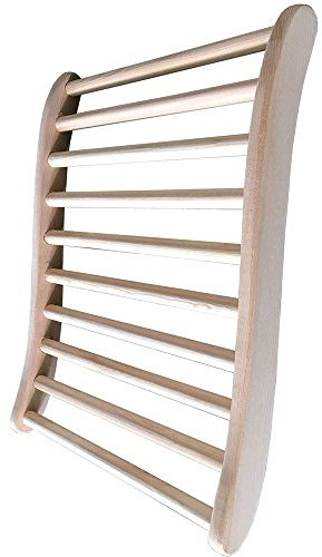 Home Deluxe - Sauna Rückenlehne VITA - 1 Stück - Maße 49 x 40,5 x 5,5 cm I Rückenlehnen Sauna Zubehör
