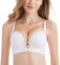 FallSweet Add Two Cups Bras Brassiere for Women Push Up Padded Unlined (White,75/34C)