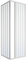 OLIMPO DOCCE - Box Doccia a Due lati in pvc h185 bianco - 140x70