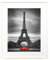 BD ART 50x70 cm, MDF Bilderrahmen mit Passepartout 40x50 cm, Weiß
