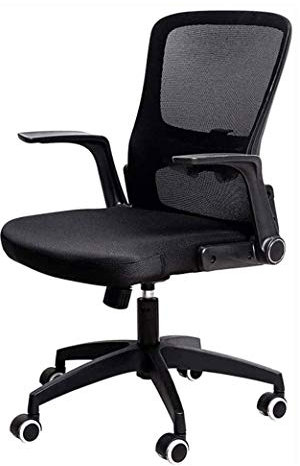 SMSOM Gaming Chair Computer-Gamer Stuhl mit, Esports Video Game Chair, Executive-Bürostuhl mit Netz Stoff Dicke Explosionsgeschützte Behälter Nylon Feet Rad