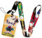 Anime My Hero Academia - Porte-carte d'identité avec cordon - Porte-carte d'identité - Avec cordon - Pour porte-clés, carte, exposition (Katsuki Bakugou)