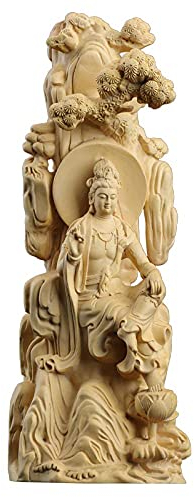 Statuen Dekoartikel & Figur Skulpturen Figuren Buchsbaum Guanyin Skulptur Statue Wohnkultur Einrichtung