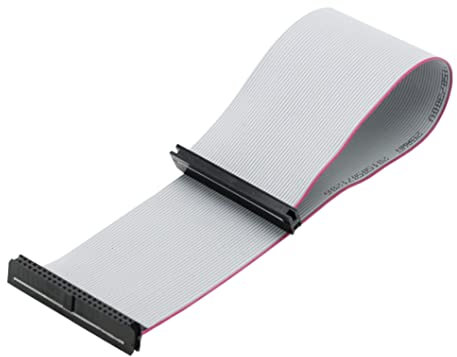 Yililay 44 broches femelle à femelle Connecteur IDC Câble de ruban pour le disque dur de 2,5 pouces IDE 5CM 1PC