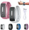 2 Stück Matteo Ultraschall-Körperform-Armband, UltraSonic LymphDrainage Slimfit-Armband, Magnetarmband für alle Männer und Frauen (Weiß+Rosa)