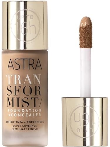 Astra Transformist Fondotinta+Correttore Colore 04W - Ginger, 1 pezzo