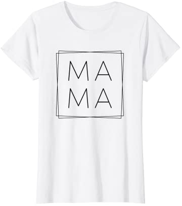 MAMA. Familien Outfit Mutter Vater Kind Partnerlook Set Teil T-Shirt