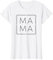 MAMA. Familien Outfit Mutter Vater Kind Partnerlook Set Teil T-Shirt