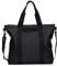 RAINS Unisex Erwachsene Shopper Tote Bag W3 Schwarz OS