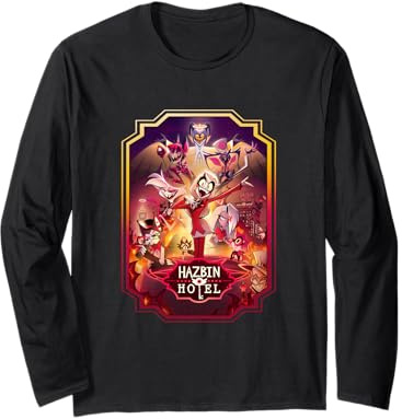 Hazbin Hotel - Plakatkunst Langarmshirt
