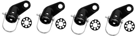VANZACK 4sätze Fahrradanhänger Kupplung Adapter Für Haustieranhänger Installieren Und Kompatibel Mit Meisten Fahrrädern Langlebig Und Praktisch