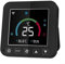 WiFi para controlador de aire acondicionado inteligente, para temperatura y humedad aire acondicionado con LCD, para oficina en casa (fuente de alimentación versión estándar)