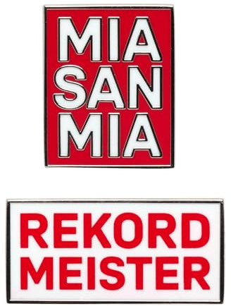 FC Bayern München | Pin Rekordmeister & Mia san mia|