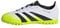 adidas Predator Club Turf Football Boots Kids, Cloud White/Core Black/Lucid Lemon, 3 UK Child