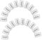 HOMSFOU Wandpaneel Klemmen Wandpaneel Schnallen Ersatzteile Für öbel Wandpaneel Befestigungen PVC Wandpaneel Clips Für Einfache Montage Und Stabilität