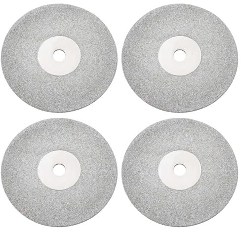 Create idea 4pcs Grinding Wheel Set Aperture 3.8mm Outer Diameter 40mm for Portable Drill Bit Sharpener Multipurpose Sharpening Tools Accessories