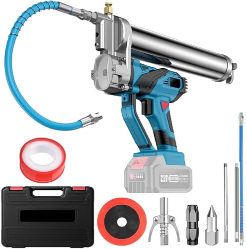 VexNook 2-in-1 Akku Fettpresse für Makita – Leistungsstarker Kabelloser Fettpressen mit bis zu 10.000 psi Druck, Ergonomischem Design für Mühelose Schmierung in Vielseitigen Anwendungen