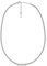 EMPORIO ARMANI Herren Silber-Ton Edelstahl Halskette, EGS3188040